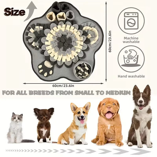 Pet Slow Feeder Foraging Puzzle Toy