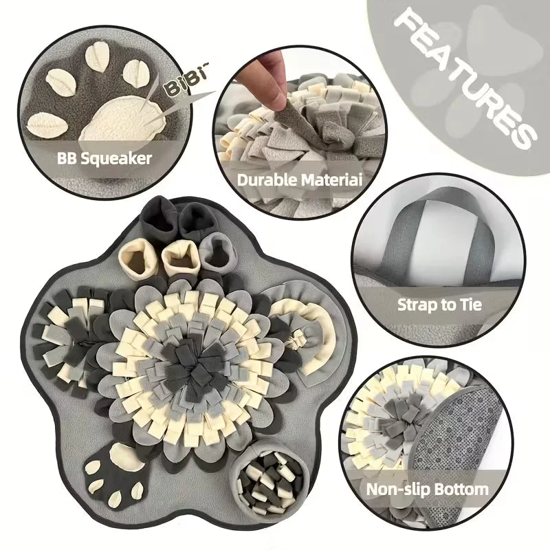Pet Slow Feeder Foraging Puzzle Toy