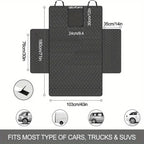 Waterproof Dog Car Seat Cover