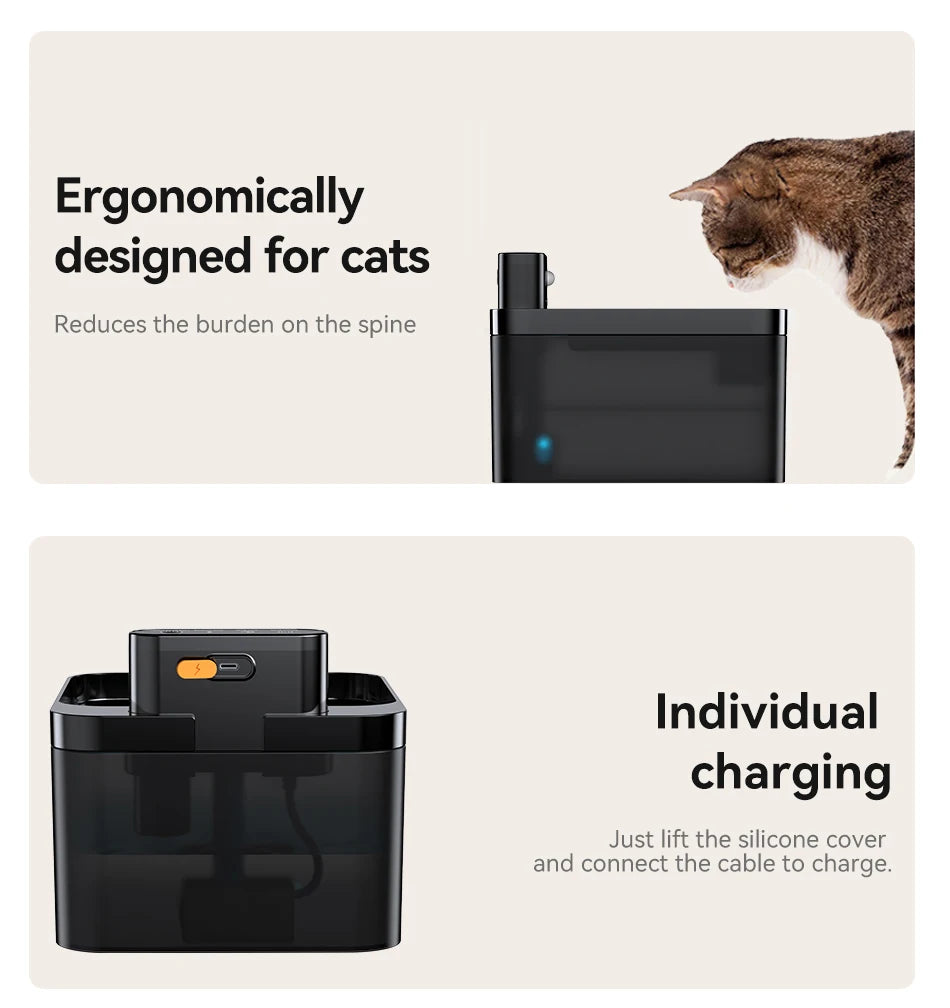 Wireless Automatic Cat Water Fountain