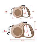 Retractable Dog Leash 3M/5M