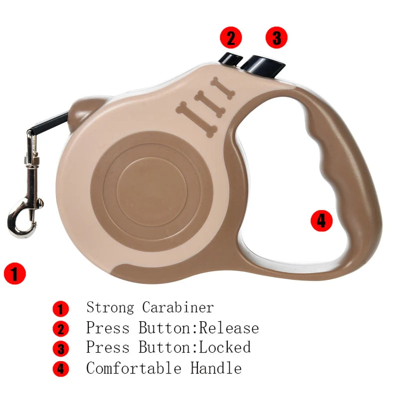 Retractable Dog Leash 3M/5M