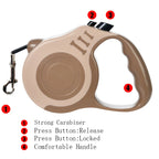 Retractable Dog Leash 3M/5M
