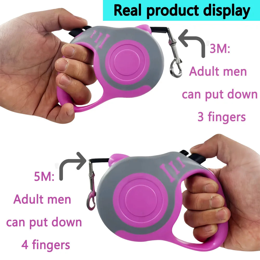 Retractable Dog Leash 3M/5M