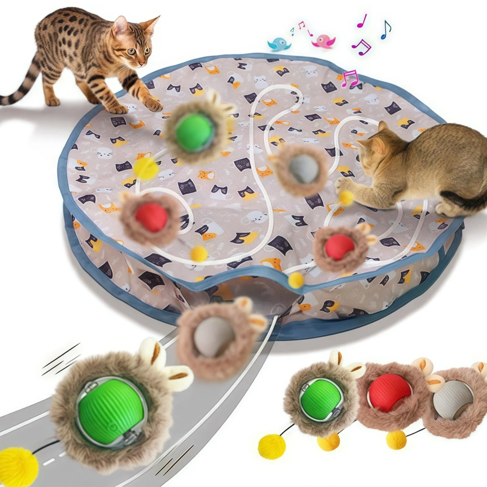 Interactive Cat Ball Toy