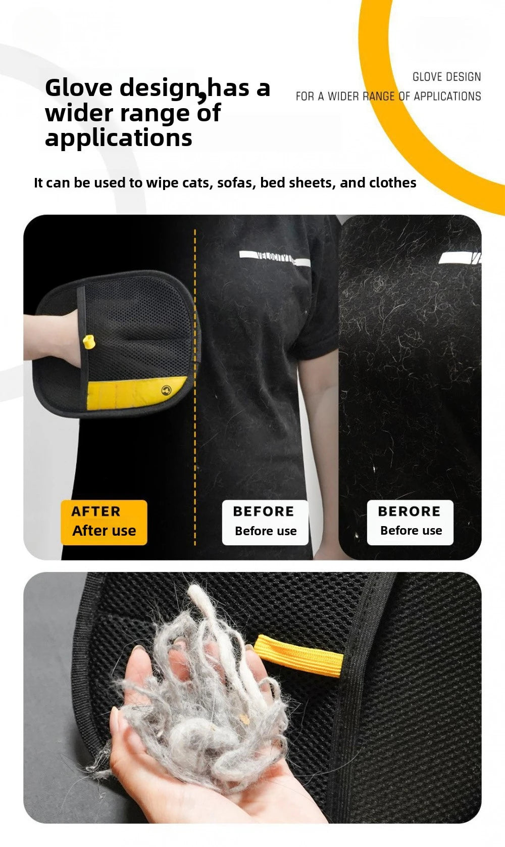 3-in-1 Pet Hair Removal Kit
