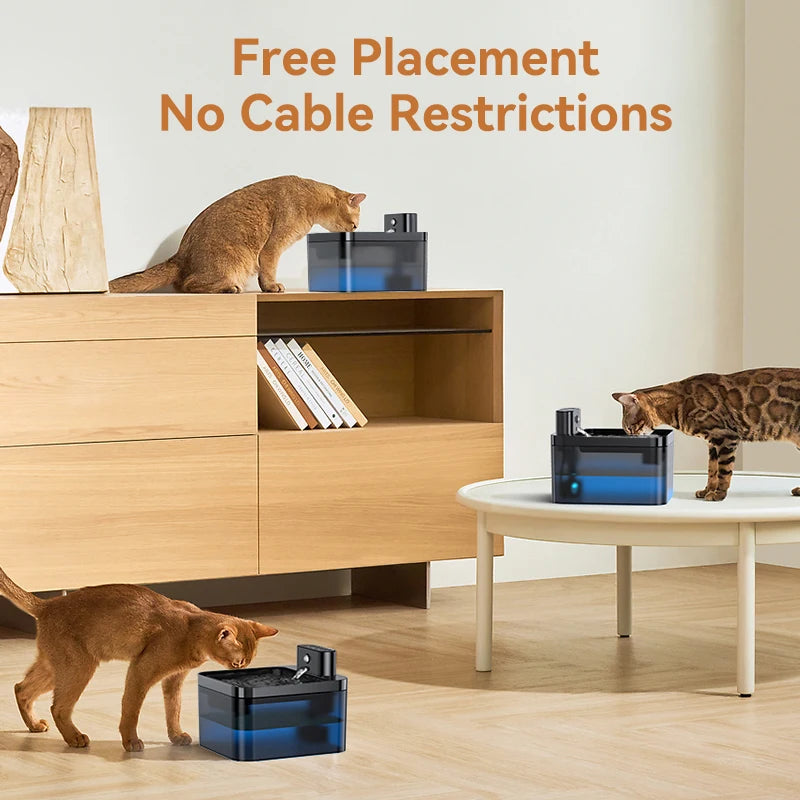 Wireless Automatic Cat Water Fountain