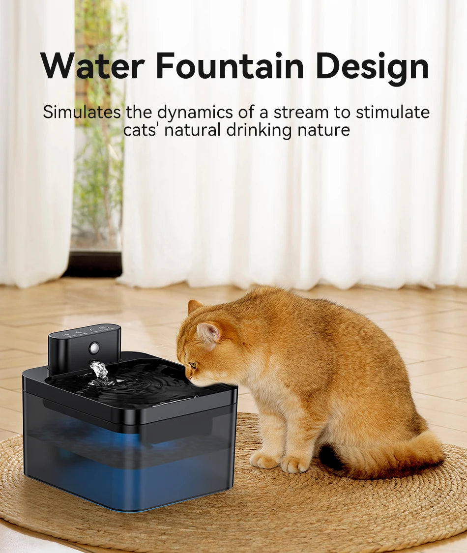 Wireless Automatic Cat Water Fountain
