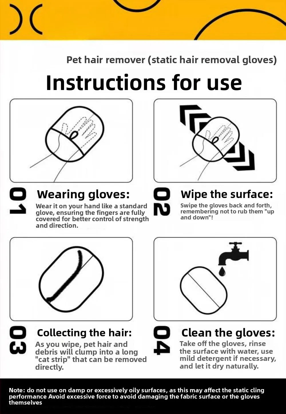 3-in-1 Pet Hair Removal Kit